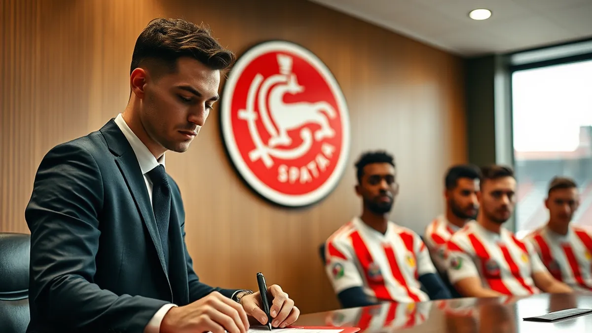 Sparta Rotterdam signs first player for new season